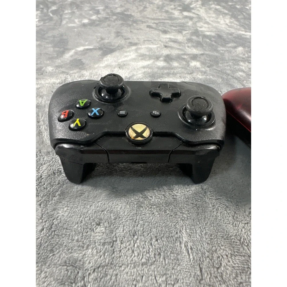 PDP Wired Controllers for Xbox One Black Camo and Translucent Red Lot of 2